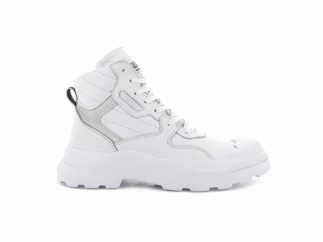 Palladium Pallakix 90 Sk Mens High Top Sneakers White Australia [RHBLVU-765]